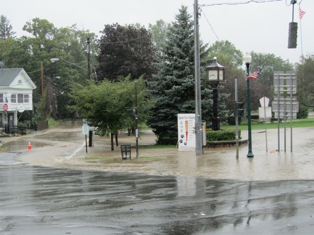 Hurricane Irene and Lee near Schoharie