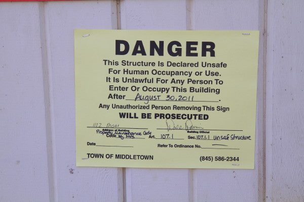Hurricane Irene and Lee near Schoharie