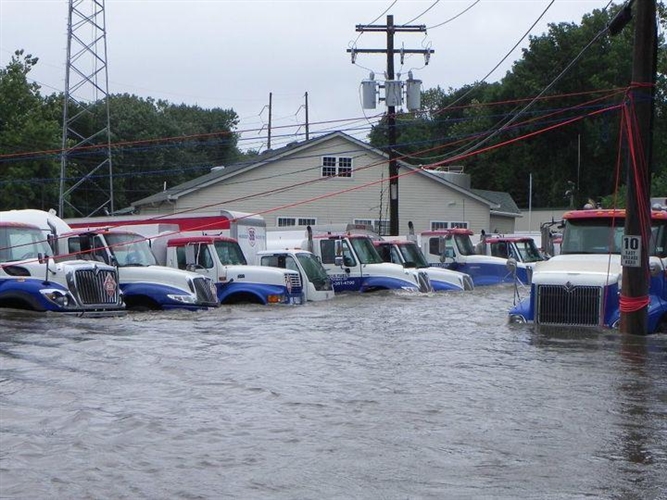 Hurricane Irene and Lee near Schoharie