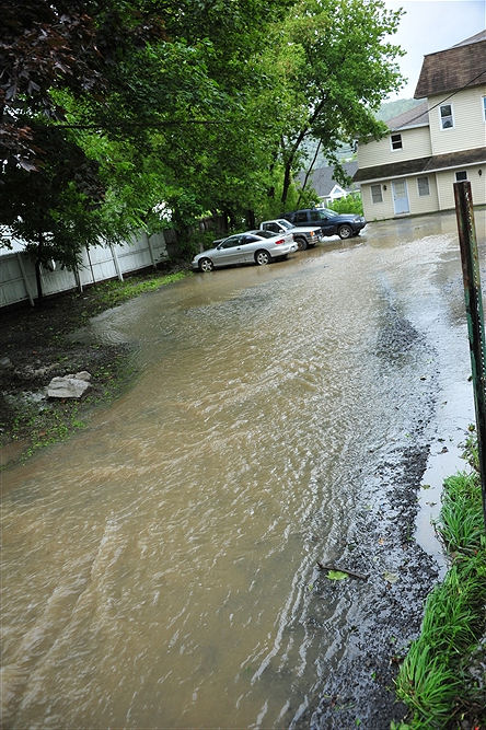 Hurricane Irene and Lee near Schoharie