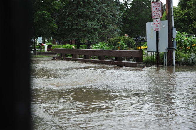 Hurricane Irene and Lee near Schoharie