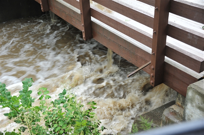 Hurricane Irene and Lee near Schoharie