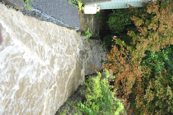 Hurricane Irene and Lee near Schoharie