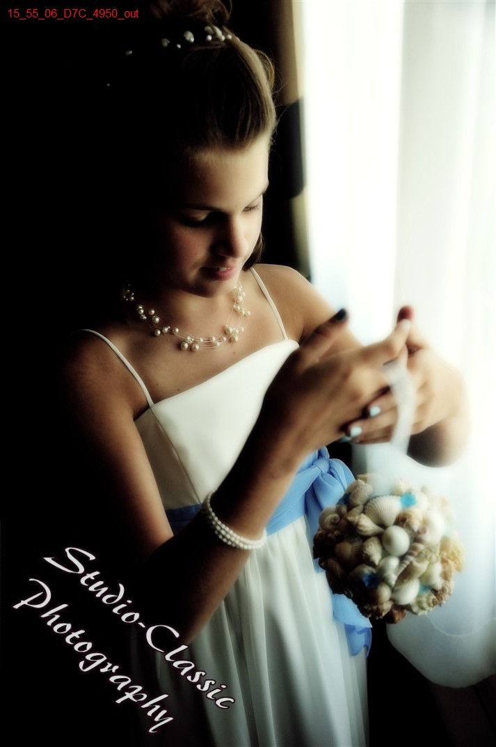 Bride Getting Ready