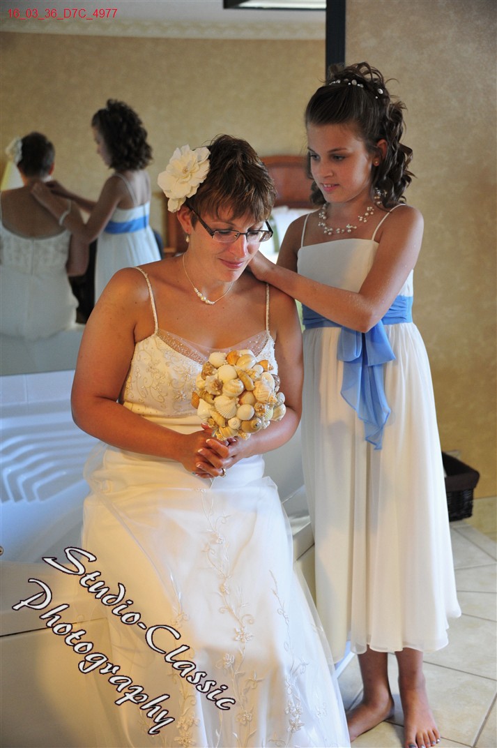 Bride Getting Ready