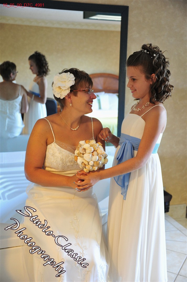 Bride Getting Ready