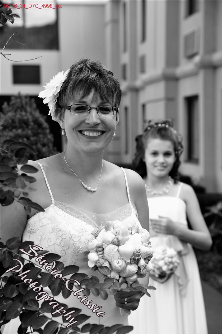 Bride Getting Ready