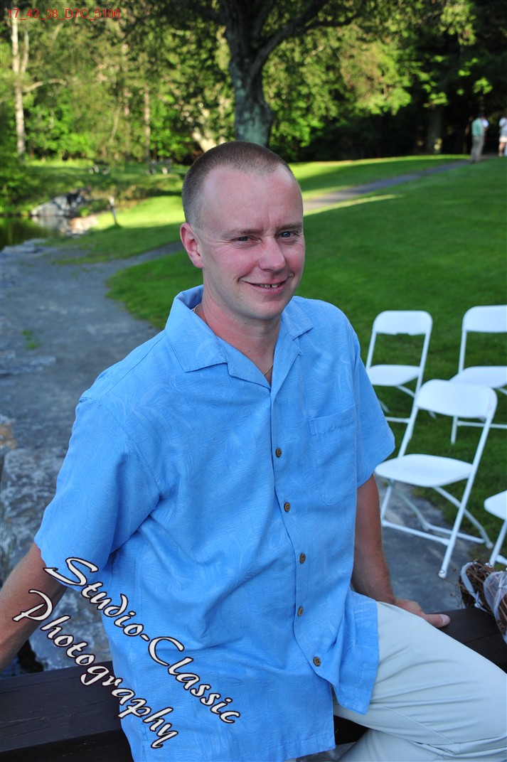 Groom Getting Ready